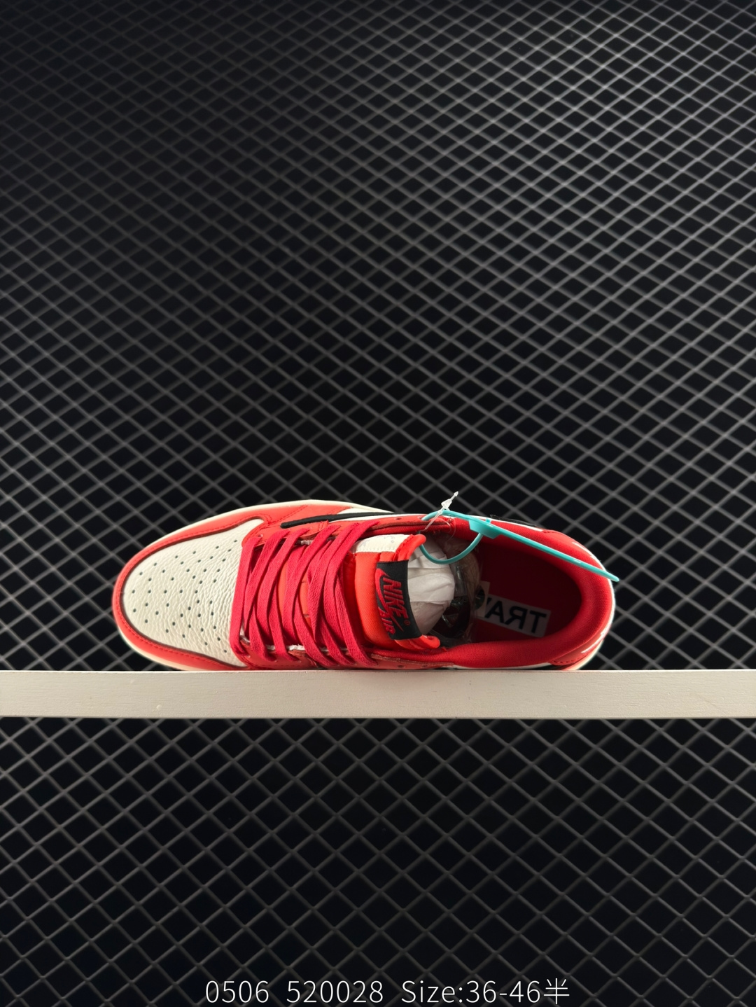 fragment design x Travis Scott x Nike Air Jordan 1 Low OG SP”Black/Green Toe“